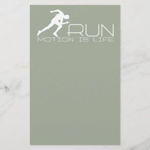Running man flyer