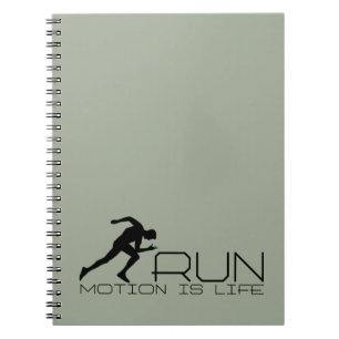 Running man notebook