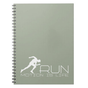 Running man notebook