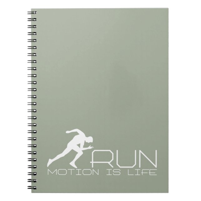Running man notebook (Front)