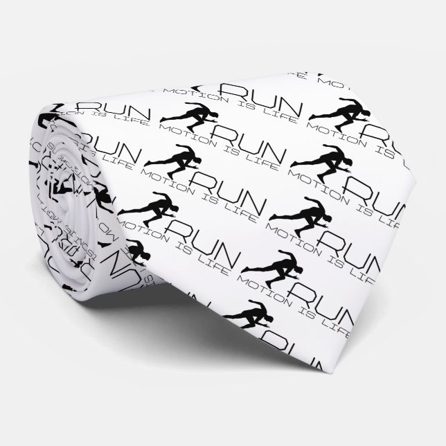 Running man tie (Rolled)