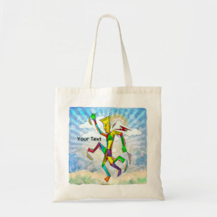 Running Man Tote Bag