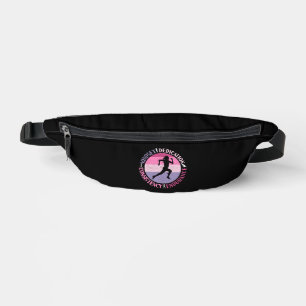 Running Mindset - Girly Runner Endurance Quote Bum Bags