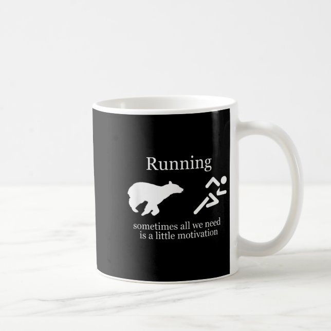 Running. Motivation  Coffee Mug (Right)