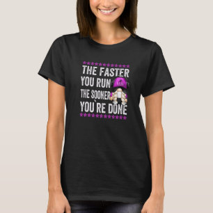 Running Mum Saying For Women Cute Gnome Grandma T-Shirt