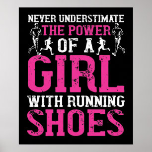 Running - Never underestimate champion Poster