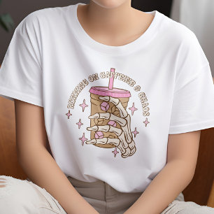 Running On Caffeine And Chaos Coffee Lover T-Shirt