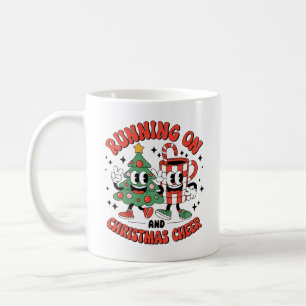Running On Coffee & Christmas Cheer Mug