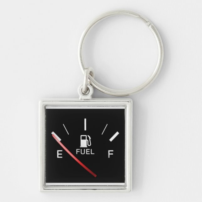 Running on Empty Key Ring (Front)