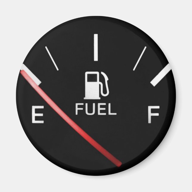 Running on Empty Magnet (Front)