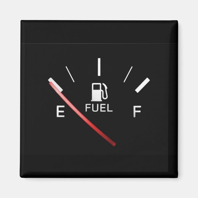 Running on Empty Magnet (Front)