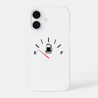 Running on Empty Memes T-Shirt iPhone 16 Case