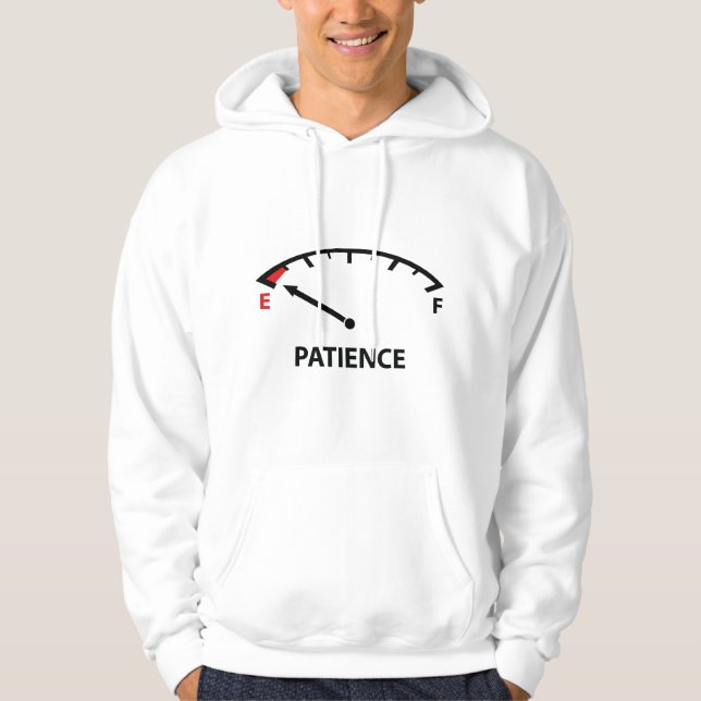 Running On Empty : Patience Hoodie (Front)