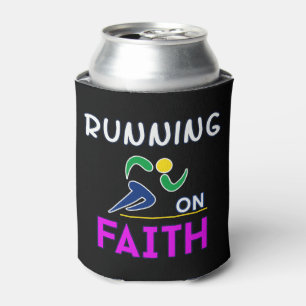 Running on Faith Christian Runner Can Cooler