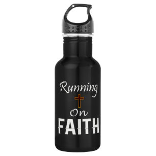 Running on Faith Runner 532 Ml Water Bottle