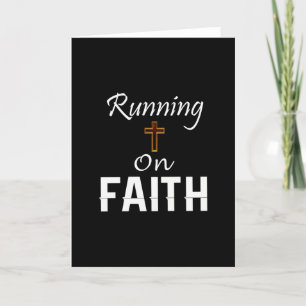 Running on Faith Runner Card