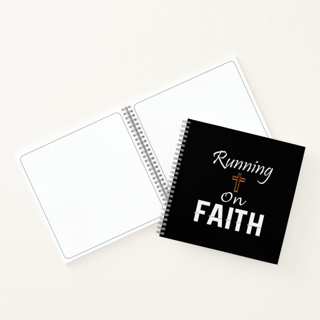 Running on Faith Runner Notebook (Inside)