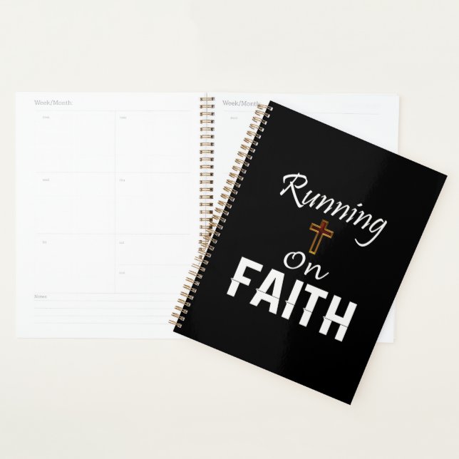 Running on Faith Runner Planner (Display)