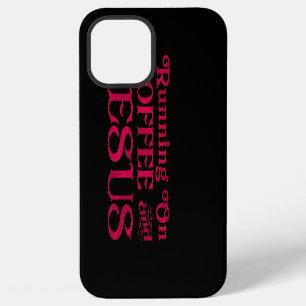 Running on Jesus & Coffee iPhone 12 Pro Max Case