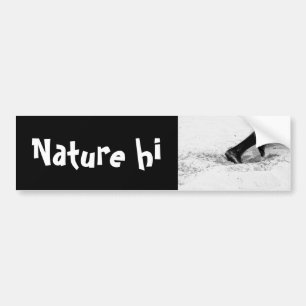 running out of sand bumper sticker
