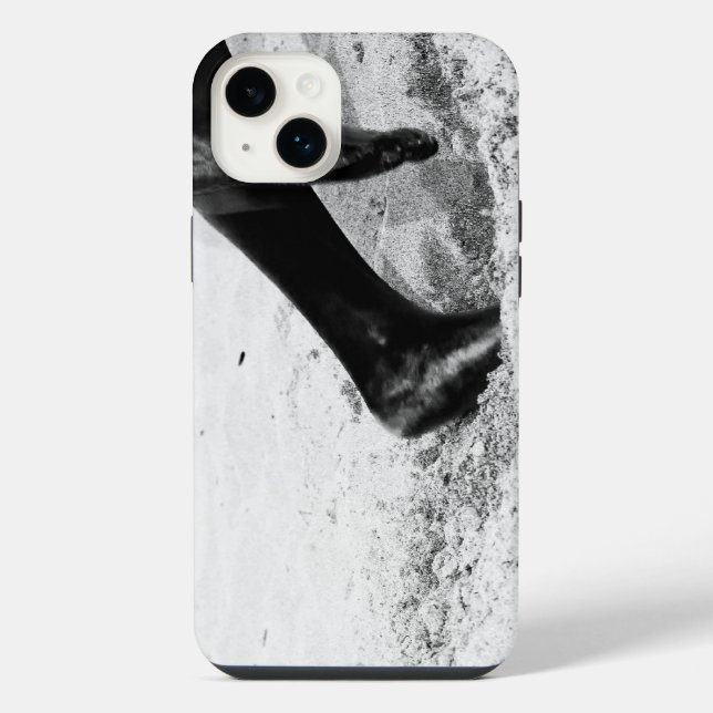 running out of sand iPhone case (Back)