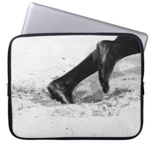 running out of sand laptop sleeve