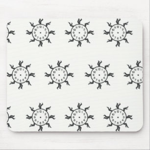 Running Out of Time Mouse Pad