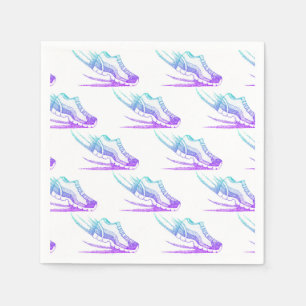 Running Paper Napkins, Marathon Fitness Race Napkin