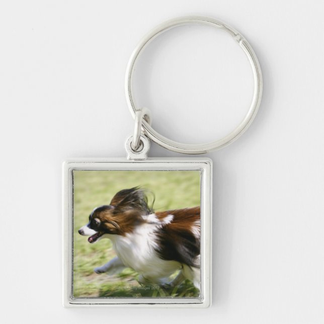 Running Papillon Key Ring (Front)