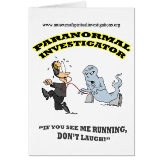 Running Paranormal Investigator