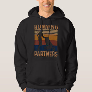 Running Partners, Runner, Father And Son Hoodie