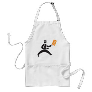 Running Postman Delivering Mail Postal Worker Standard Apron