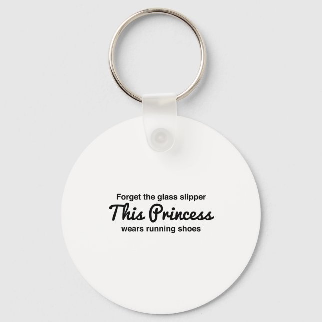 Running Princess Key Ring (Front)