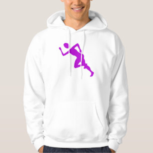Running - Purple Hoodie