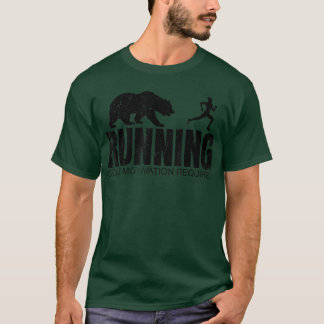 Running Quote Workout Motivation Cardio Fitness Jo T-Shirt