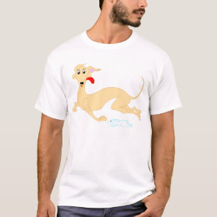 Running Rabbit and Greyhound T-Shirt