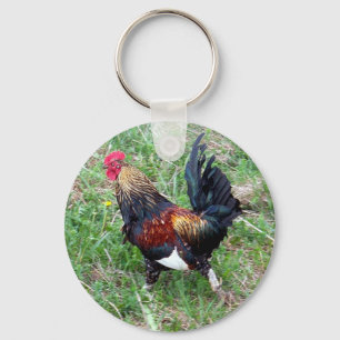 Running Rooster Key Chain