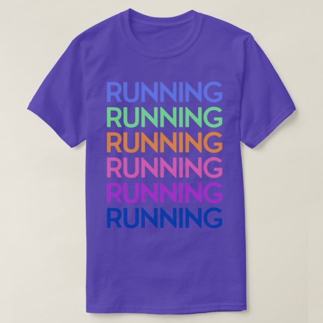 Running Run T-Shirt (Design Front)