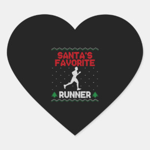 Running Runner Half Marathon Ugly Heart Sticker