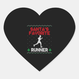 Running Runner Half Marathon Ugly Heart Sticker