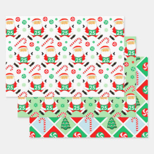 Running Runner Holiday Gift Wrapping Paper