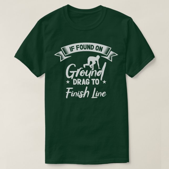 Running Runner Jogging T-Shirt (Design Front)