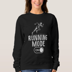 Running Runner Love Training Jogging Cross access Sweatshirt