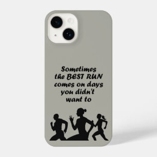 Running Runner Run Inspirational Motivational  iPhone 14 Case