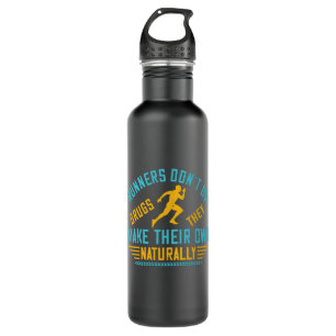 Running - Runners make their own drugs 710 Ml Water Bottle