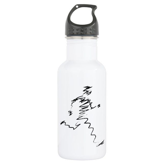Running, Runners, Triathletes 532 Ml Water Bottle (Front)