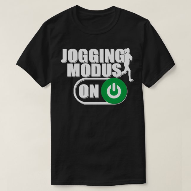 Running running jogging fitness gift 1 T-Shirt (Design Front)