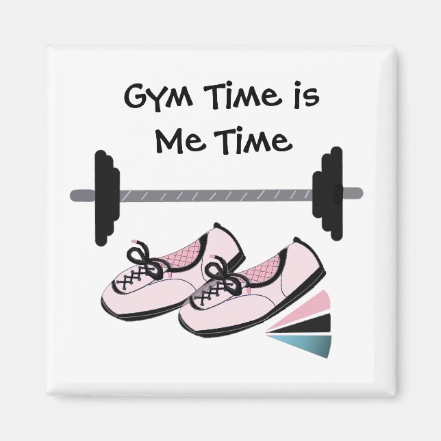 Running Shoes with Barbell Magnet (Front)