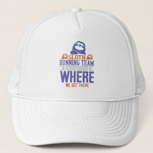 Running - Sloth Running Team Trucker Hat