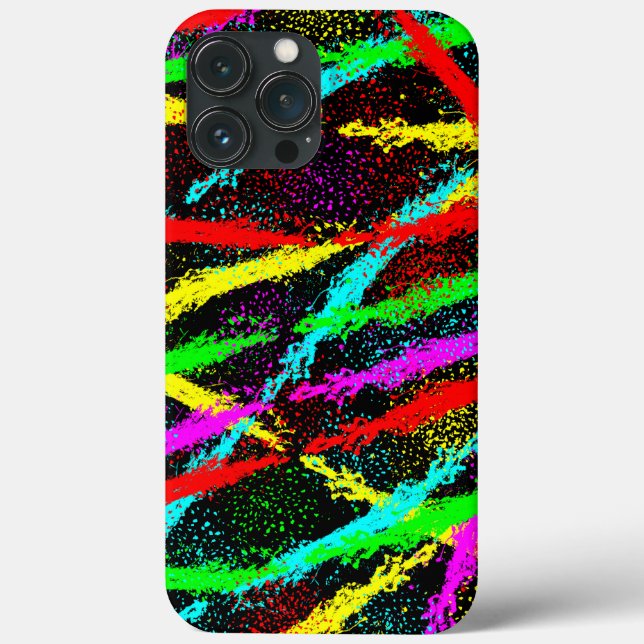 Running Splatter Case-Mate iPhone Case (Back)